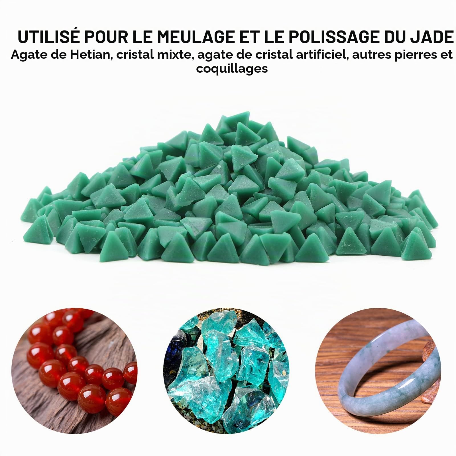 iFCOW Accessoire de polissage pour polisseuse à vibrations