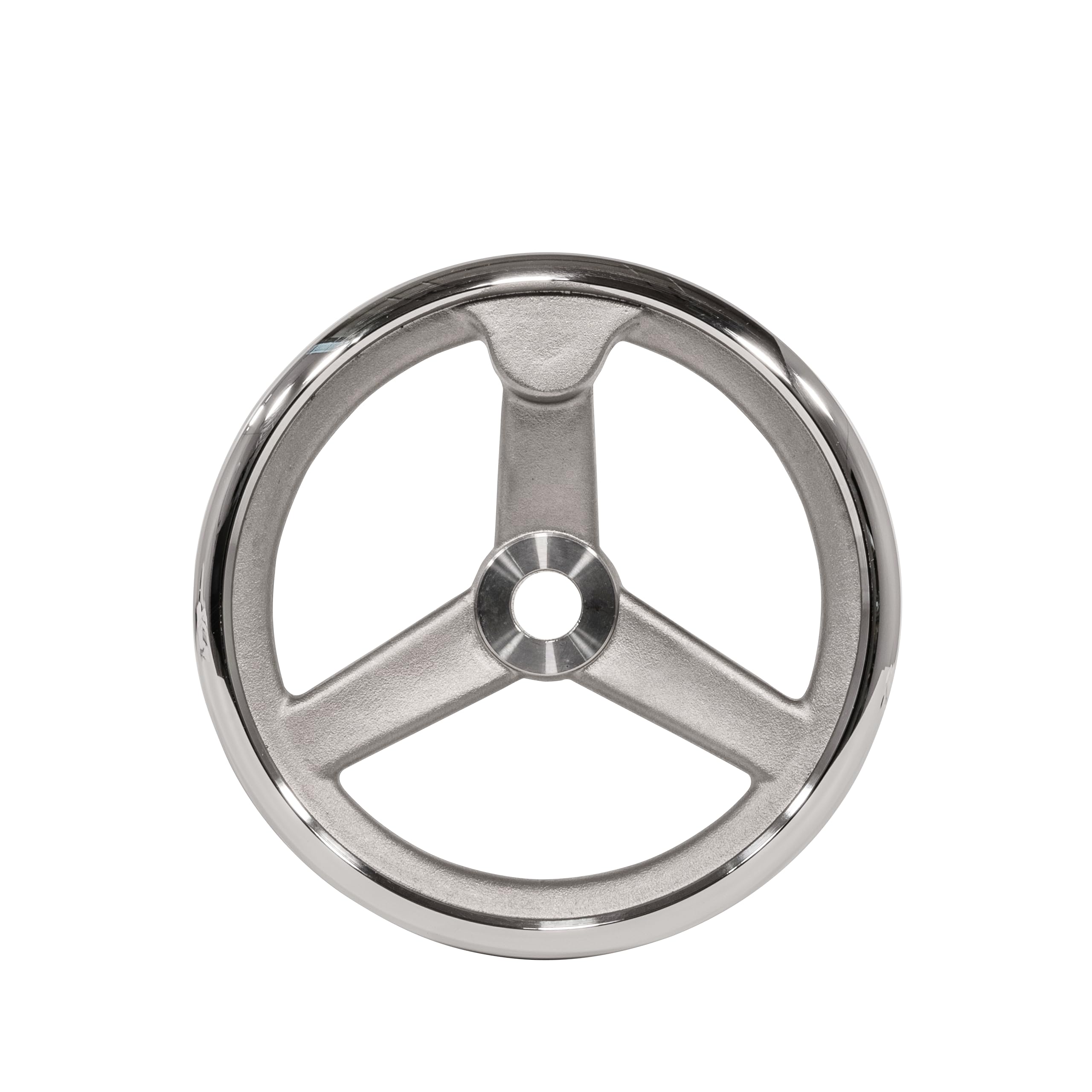 Ganter Normelemente | Volant en aluminium | DIN 950-AL-250-B26-A | Diamètre d1 : 250 mm ; alésage d2 : 26 mm