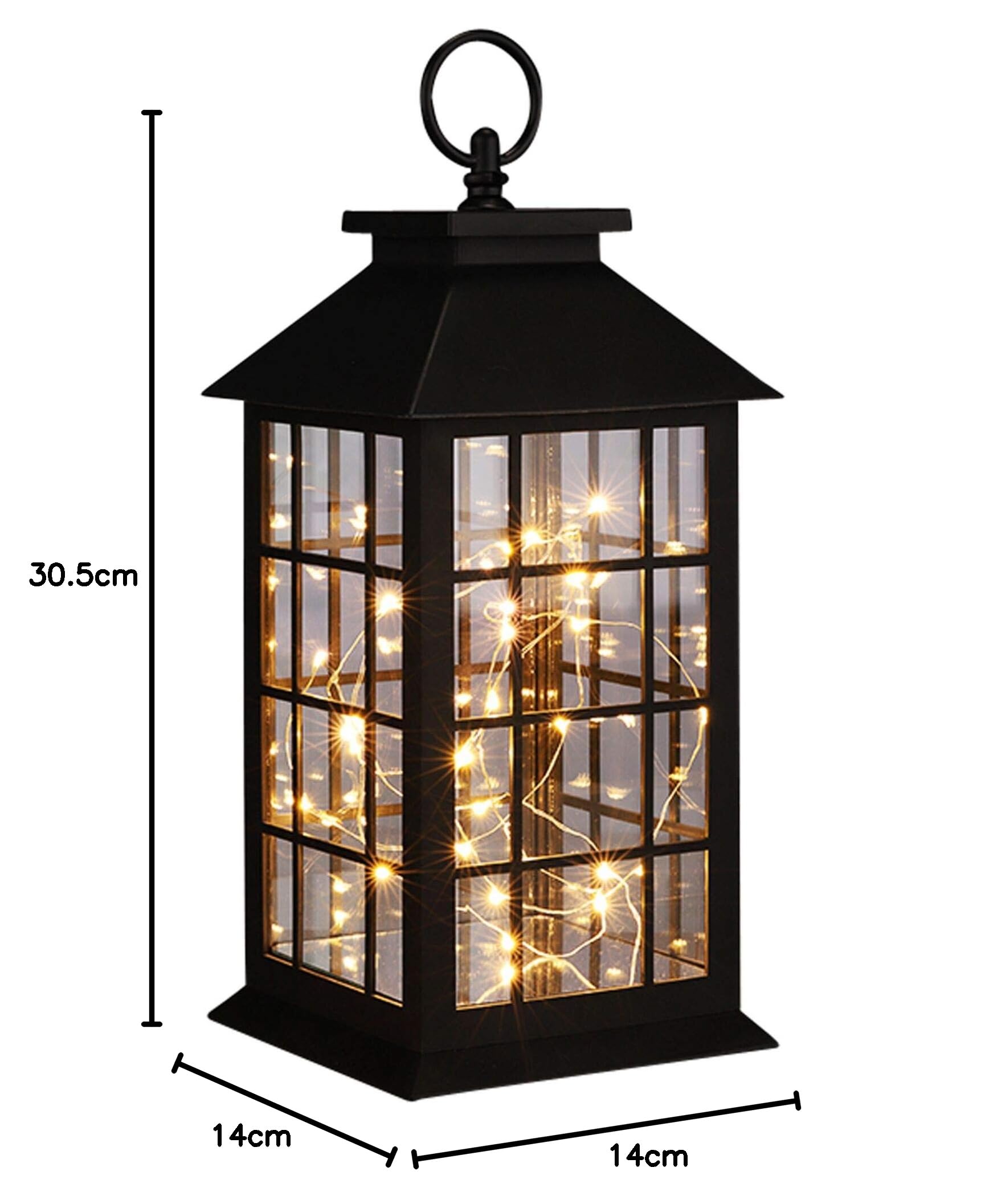 LED Design Hänge Steh Laterne Wohn Zimmer Tisch Lampe Deko Leuchte schwarz Haushalt International 57091 Beleuchtung