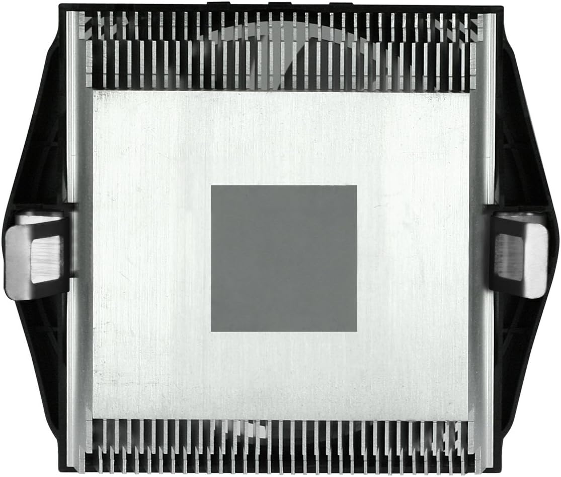 ARCTIC Alpine 64 Plus - 90 Watts Low Noise CPU Cooler for AMD AM4 Sockets with Patented Fan Holder - Patented Anti-Vibration System