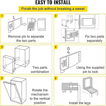 Murphy Bed Mechanism Kit - DIY Space-Saving Hardware for Wall Beds, Ideal for Small Homes, Lofts, Bachelor Apartments, and Modern Hotels