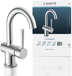 Schütte 79010 Grifo para Lavabo, Cromo