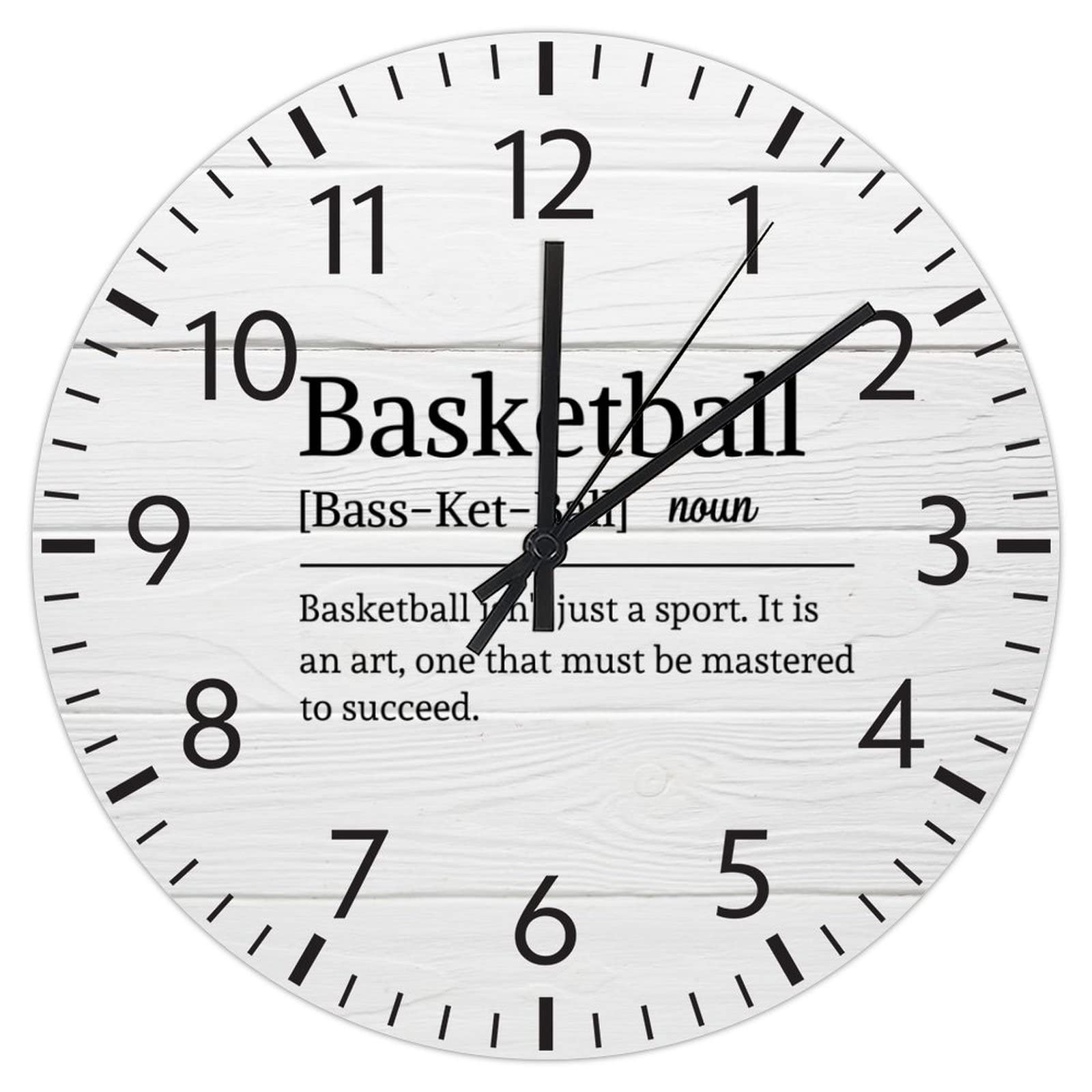 Grande horloge murale amusante pour décorer la chambre d'un ado ou un bureau dynamique