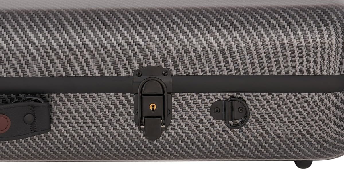 Custodia per Viola Fiberglass 38-43 Oblong special nero M-case + borsa musicale
