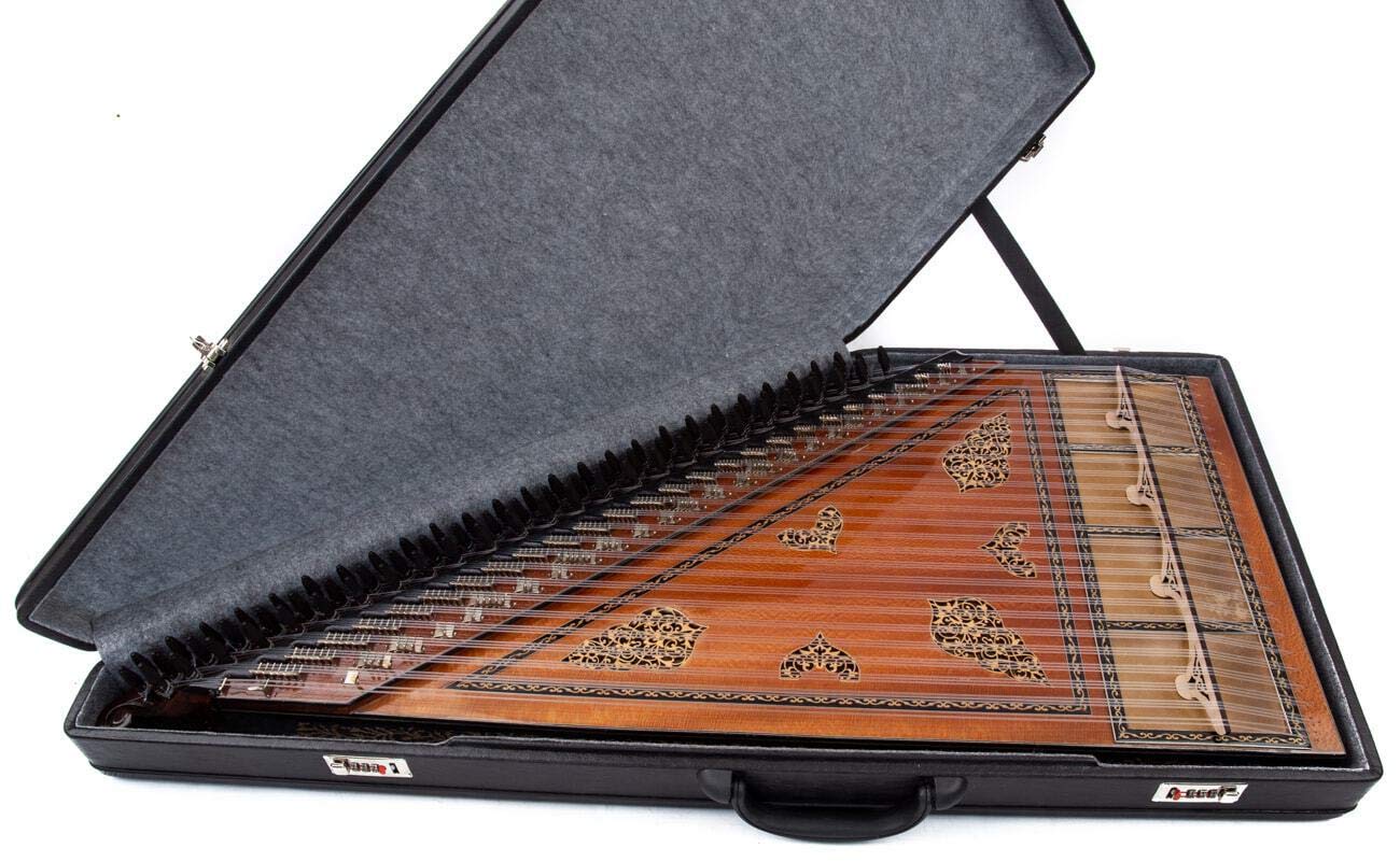 Professional Turkish Qanun Kanun by Master Mustafa Saglam with Hard Case, Tuning wrench, Picks & Rings - Free DHL Express Shipping - Image 8