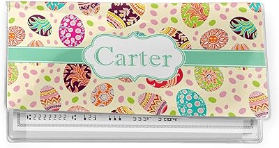 YouCustomizeIt Easter Eggs Vinyl Checkbook Cover (Personalized)