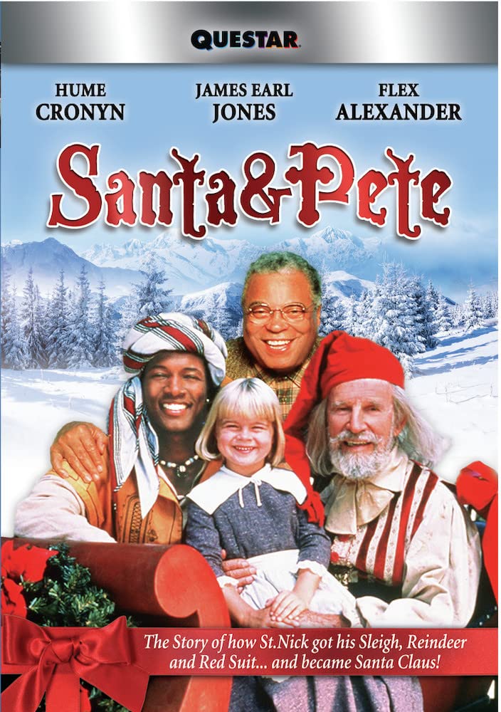 Papá Noel y Pete DVD Película Infantil Clásica de Navidad en Formato Físico