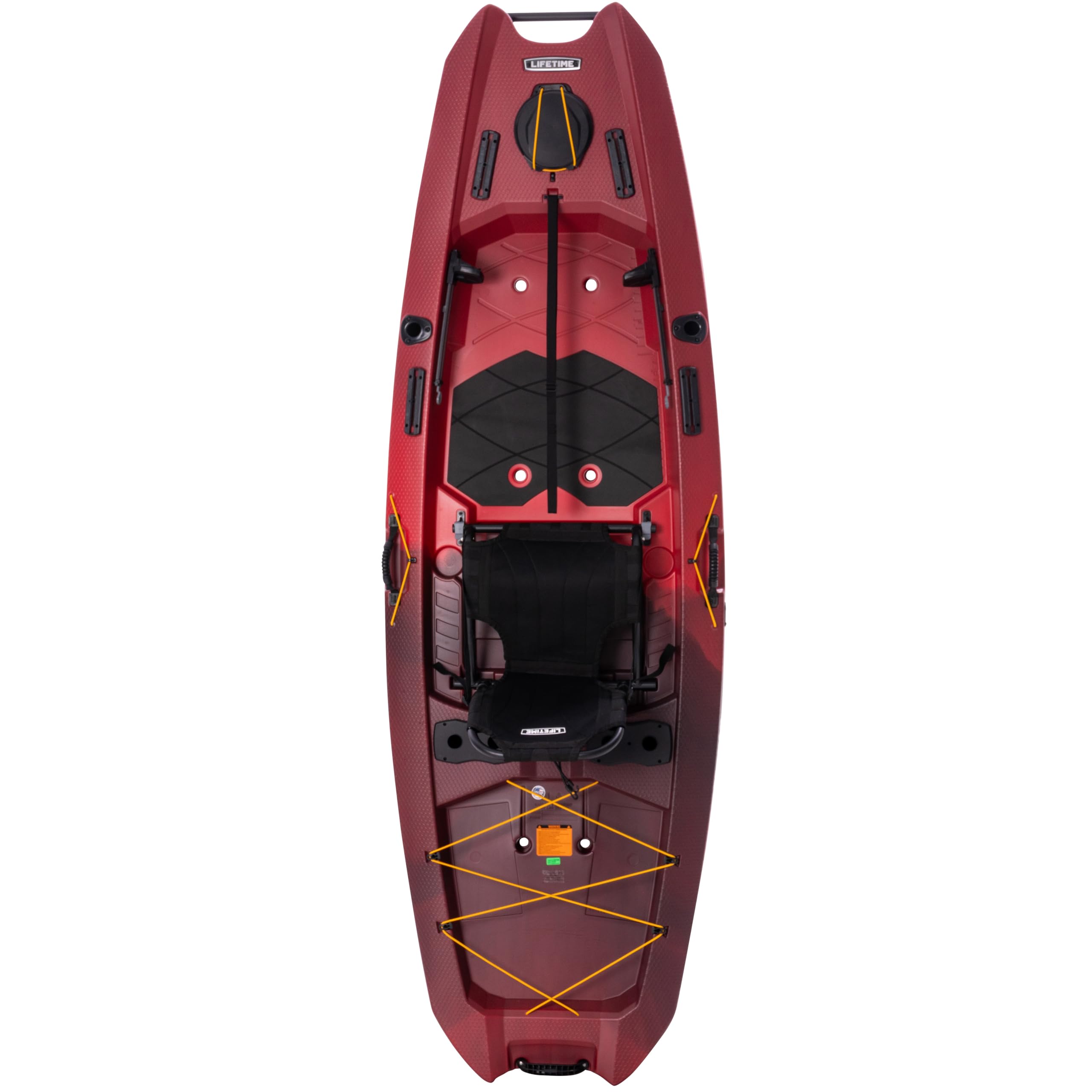 Lifetime Manta Angler Kayak 10', Stand-Up Fishing Kayak, 6 Rod Holders, Adjustable Seat
