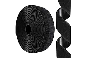3/4 Inch x 26 Feet Waterproof Velcro Tape Heavy Duty Adhesive
