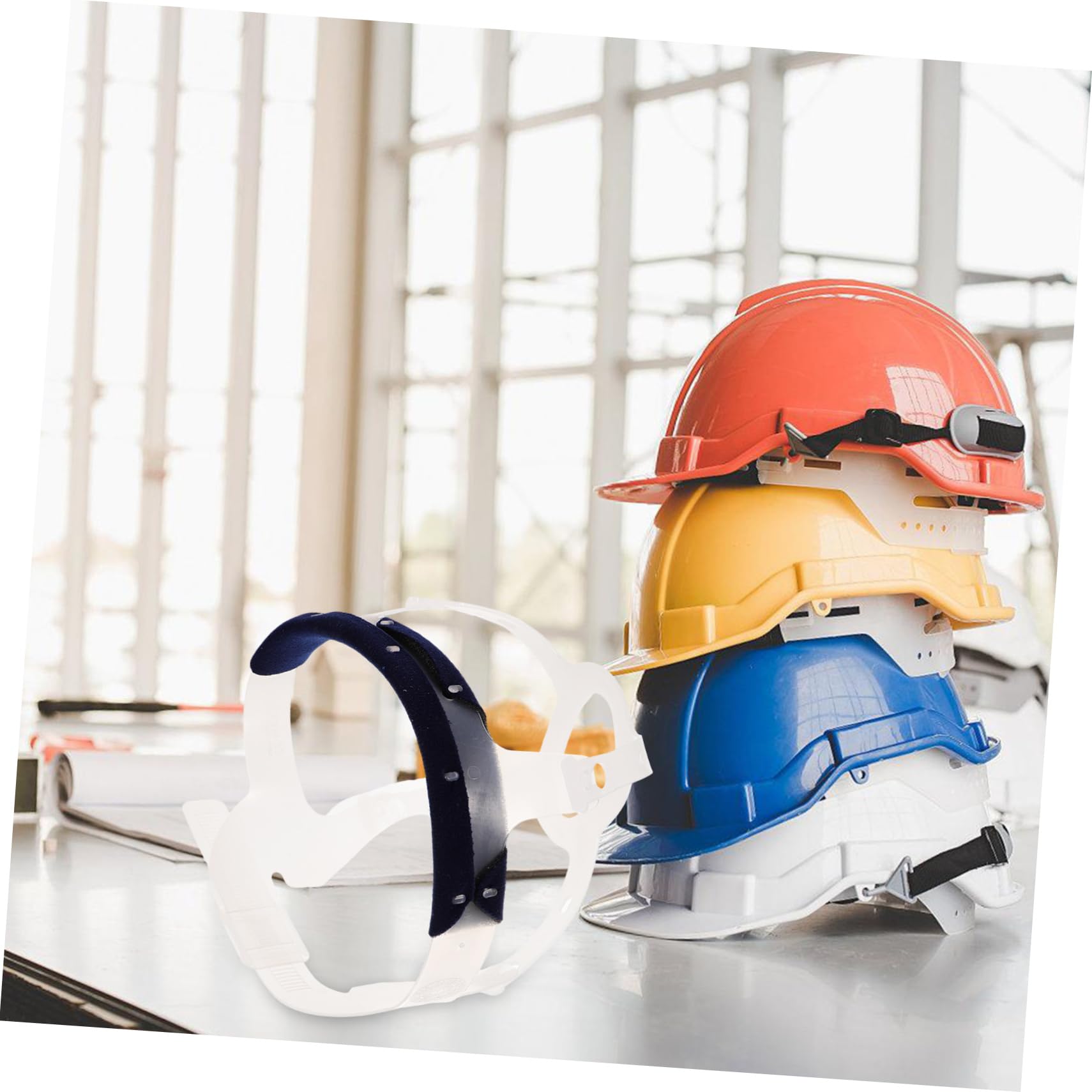 Housoutil 5st Helmfutter Schutzhelme Einlagen Für Helme Austausch des Helmeinsatzes Schwarze Kappe Helm-schutzhelm-aufhängung Schutzhelm-Innenfutter Für Helme Hüte Kappen Sport