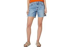 Levi's Women's 501 Mid Thigh Short: Embrace Timeless Denim Style