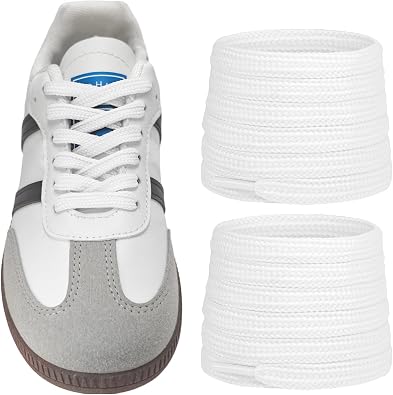 UamGlsob Polyester Shoelaces for Samba OG/ADV/LT Sneakers