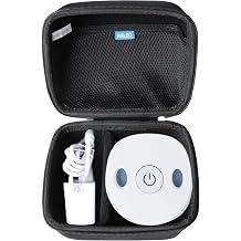 Anleo Hard EVA Travel Case for Ultrasonic Retainer Cleaner Machine, Waterproof Protective Storage Bag for UEOFEN/MUAYSY/EcoBasic Only Case