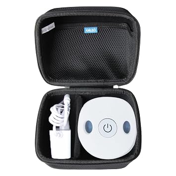 Anleo Hard EVA Travel Case for Ultrasonic Retainer Cleaner Machine, Waterproof Protective Storage Bag for UEOFEN/MUAYSY/EcoBasic Only Case