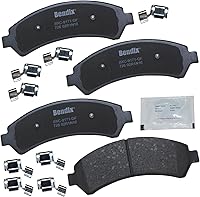 Vista 167 de Pastillas de Freno Delanteras Cerámicas Bendix Priority1 CFC430A para Modelos Selectos INFINITI G35, I30, Nissan 350Z, Altima, Juke, Maxima, Sentra