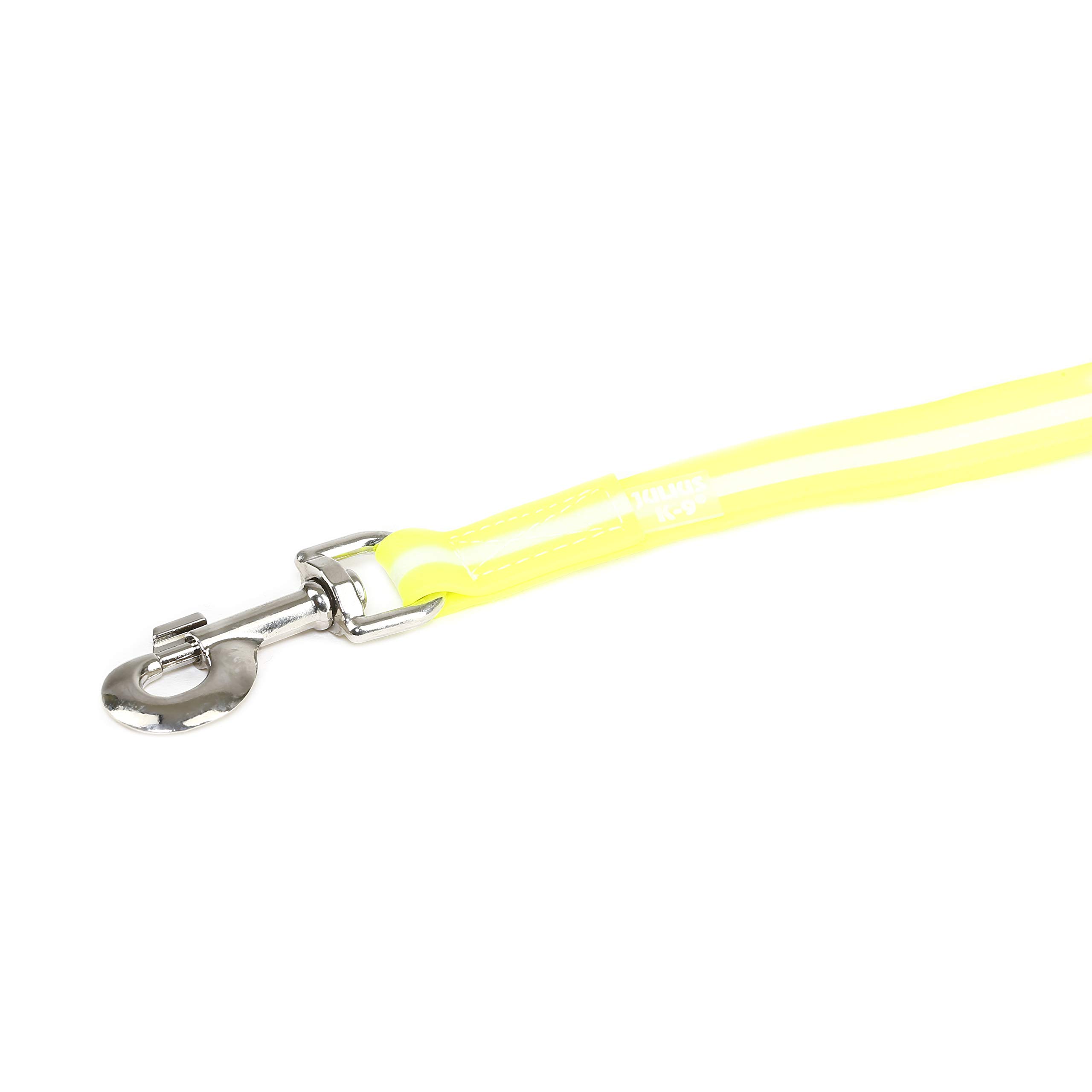 Julius-K9 IDC Lumino Halsband – Phosphoreszierend, Leuchtet Im Dunkeln | Wasserfest, UV-beständig & Mit Rutschfestem Überzug | In Verschiedenen Farben & Längen