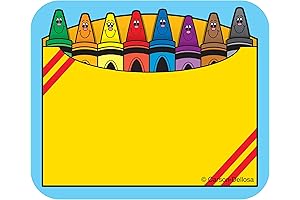 Carson Dellosa Classroom Name Labels for Desk, Locker, and Cubby Organization