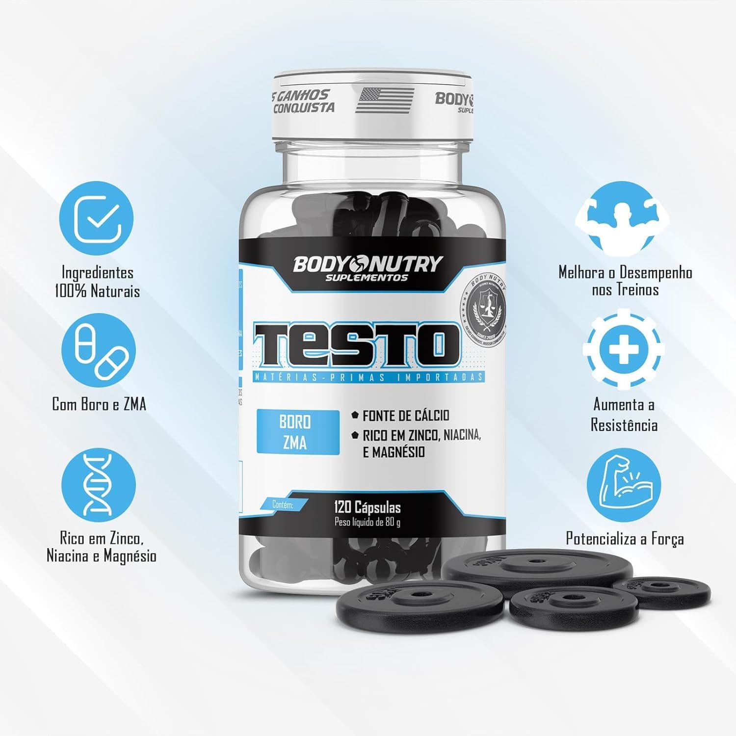 Kit 2x Vitaminas e Minerais Pote 120 Cápsulas + 2x Dilated Pote 120 Capsulas - Imagem 3