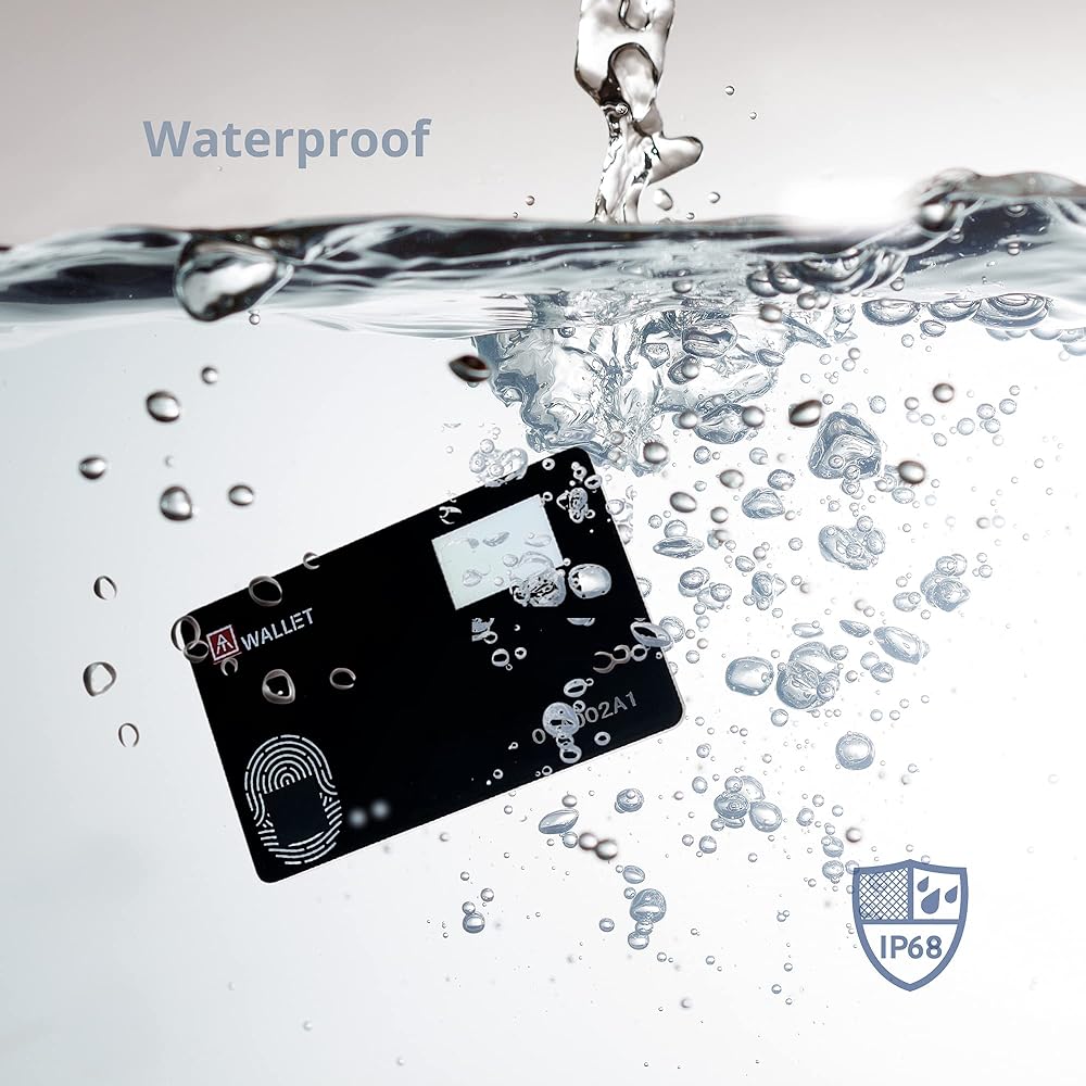 Amazon.co.jp: AUTHENTREND ATWallet - 指紋認証セキュリティ暗号資産ウォレット、ビットコイン、イーサリアム、ERC20トークン、Walletconnect等に対応、IP68等級防水  : パソコン・周辺機器