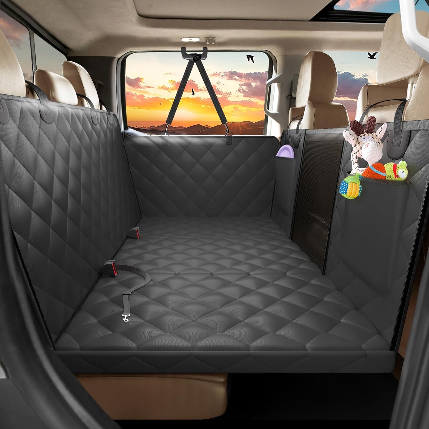 Back Seat Extender Dog Car Seat Cover for Crew Cab Trucks