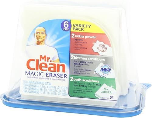 Miniatura 10 de Mr. Clean Magic Eraser - Tubos variados, 6 unidades
