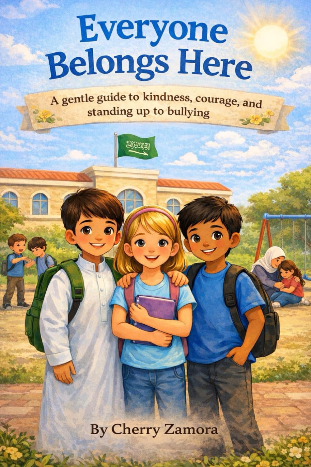 Everyone Belongs Here: A gentle guide to kindness, courage, and standing up to bullying