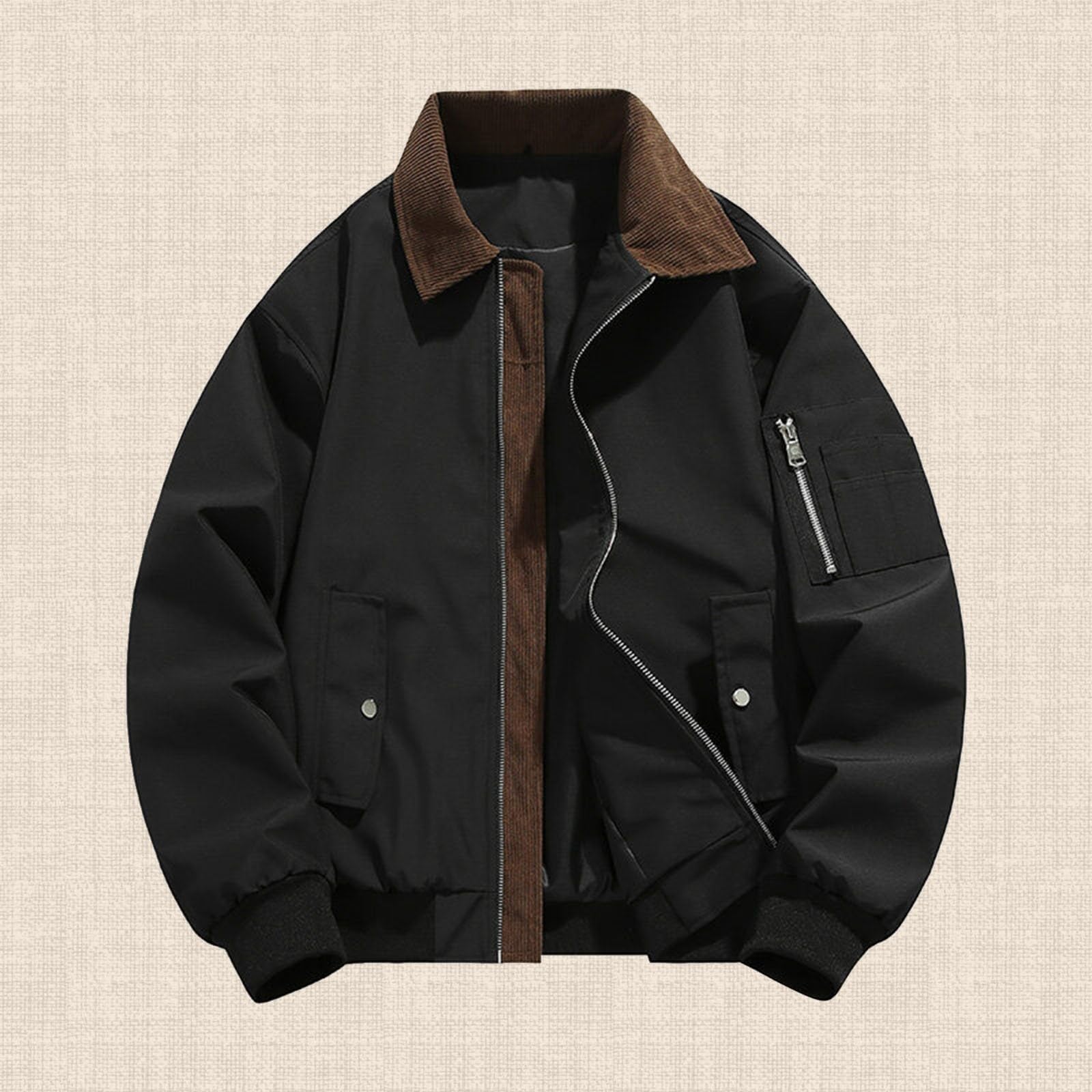 Neue Herren-Arbeitsjacke mit Revers