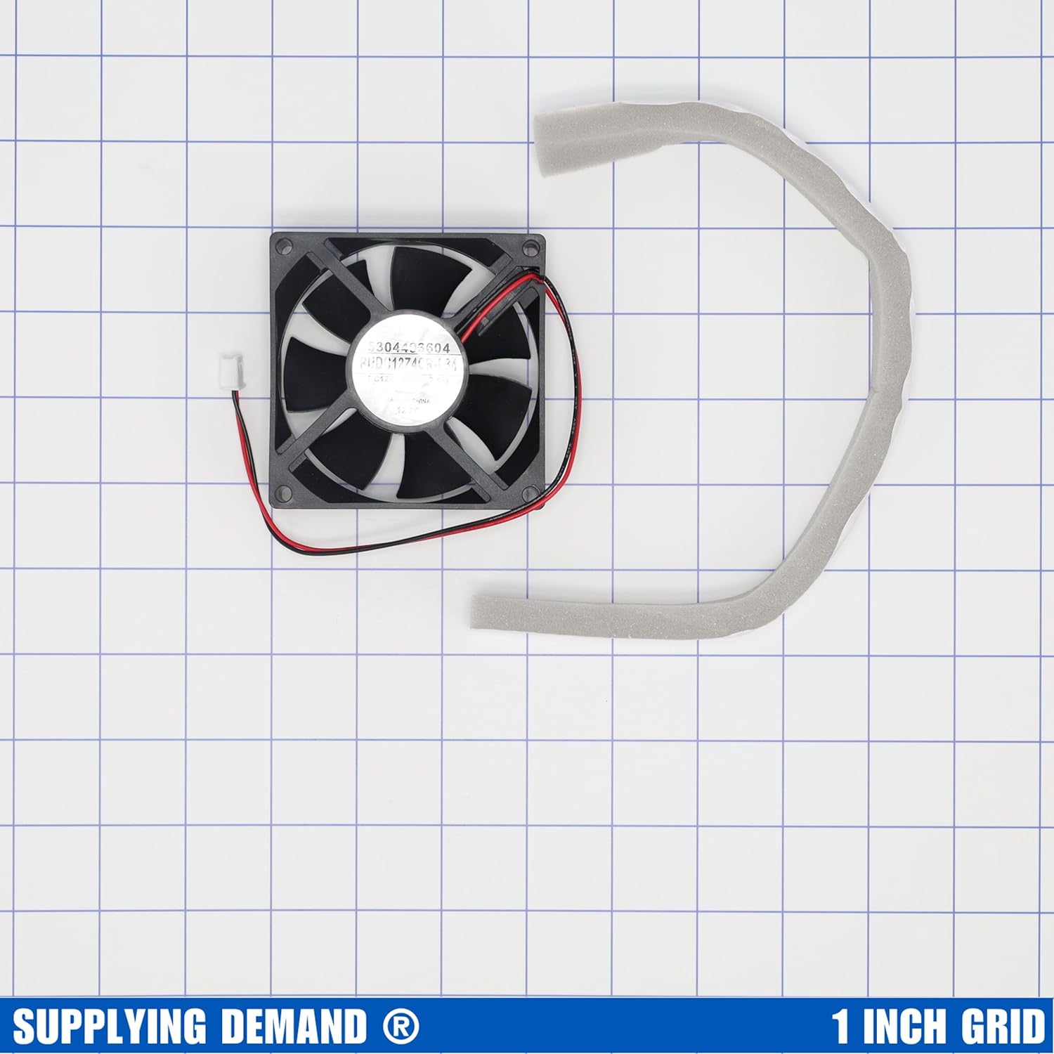 Supplying Demand 5304493604 Refrigerator Fan & Gasket Kit - Replaces 242119401, 3276439