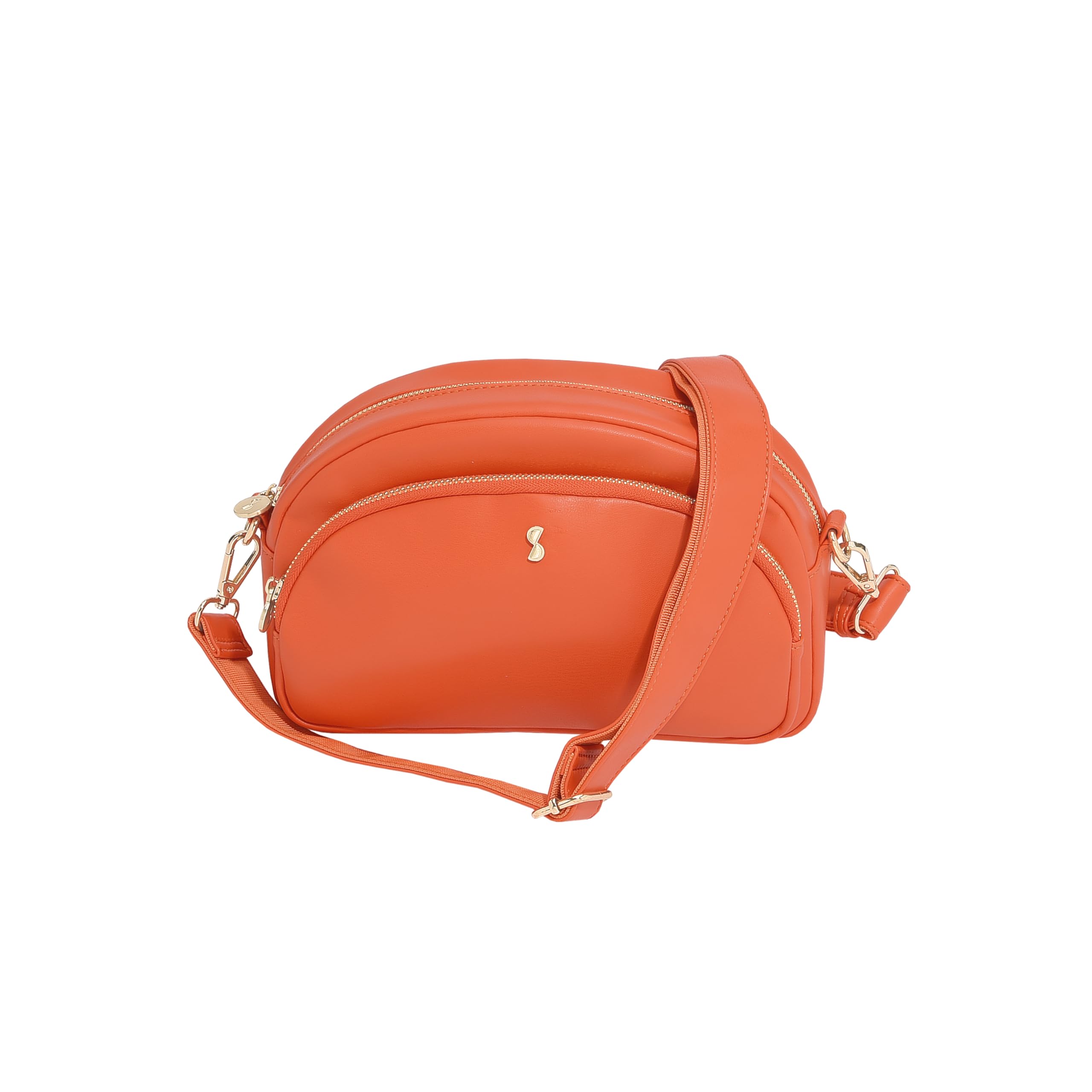 Stackers Orange Cross Body Bag, L