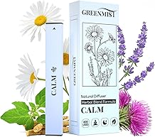 GreenMist Ashwagandha 扩散笔 全自然焦虑笔放松 |草药扩散笔 Ashwagandha,含有 Ashwagandha、薰衣草、洋甘菊和红景天镇静混合物