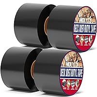 Vista 14 de Cinta de Viguetas para Terrazas de 1-5/8" x 50', 6 Rollos de Cinta de Viguetas de Cubierta Resistente a la Intemperie, Cinta de Viguetas de Butilo