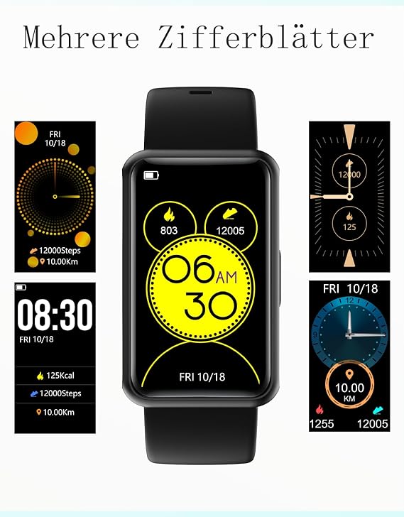 Pedometer Watch (Without App/Without Mobile Phone) 1.47 Inch Screen Simple Fitness Tracker Smartwatch with Calorie Counter Sleep Monitor Stopwatch Waterproof Timer Walking Running Fitness Watch for Seniors / Men / Women