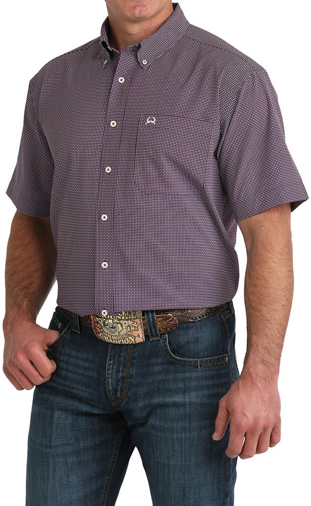 Cinch Men's Print Short Sleeve ArenaFlex Shirt