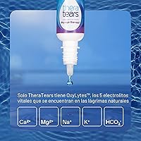 Vista 4 de TheraTears Gotas para los ojos extra secas, paquete doble, 2 botellas x 0.5 onzas líquidas (paquete de 1)