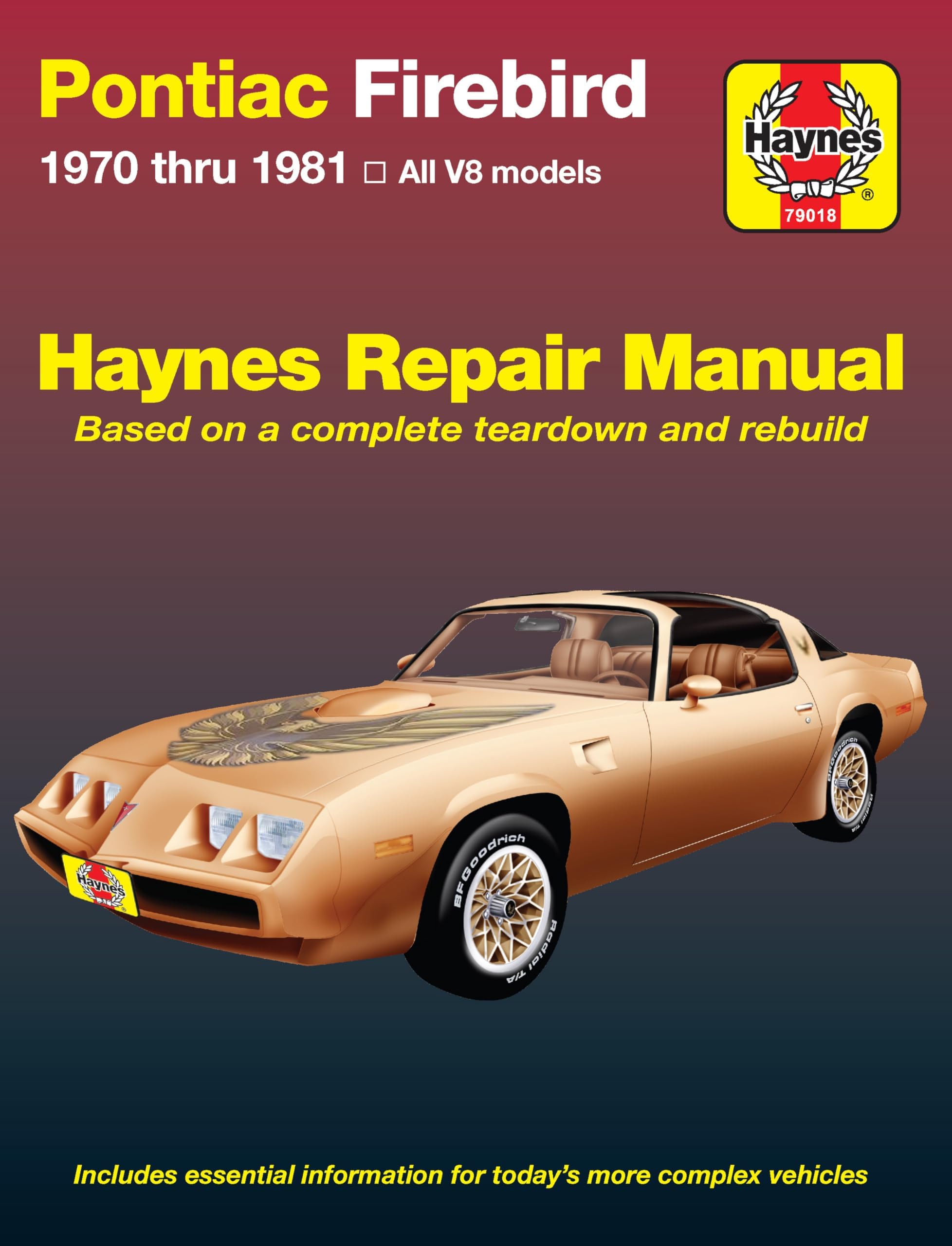 Pontiac Firebird V8, 1970-1981: All V8 models (Automotive Repair Manual)