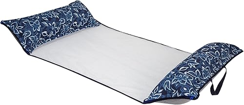 Aqua - Monterey Supreme XL - Flotador de alberca y hamaca de agua 4 en 1, inflable, multiusos, para adultos de material grueso y duradero, color