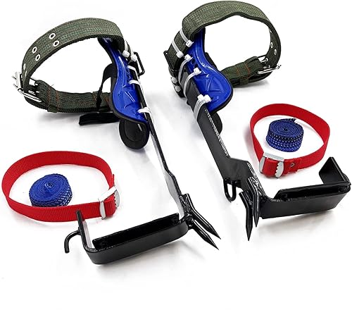 Vista 13 de HongK - Juego de picos de escalada de árboles Cinturón ajustable de seguridad Cordón Cuerda de rescate Cinturón 2 engranajes [P/N: ET-OUTDOOR002-RAW]