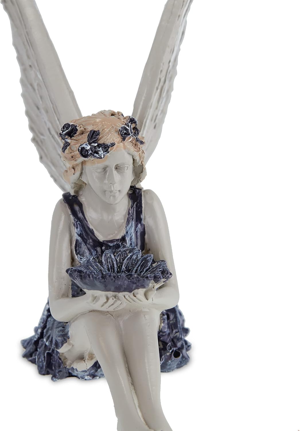Relaxdays Garden Fairy, Outdoor Garden Decoration, Elf Figure, Weatherproof and Frost-Proof, Garden Figurine, Pond,