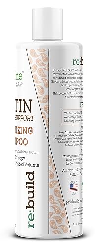 Miniatura 2 de Champú voluminizador de biotina para pérdida de cabello, champú de volumen para el crecimiento del cabello, engrosamiento natural para adelgazar el