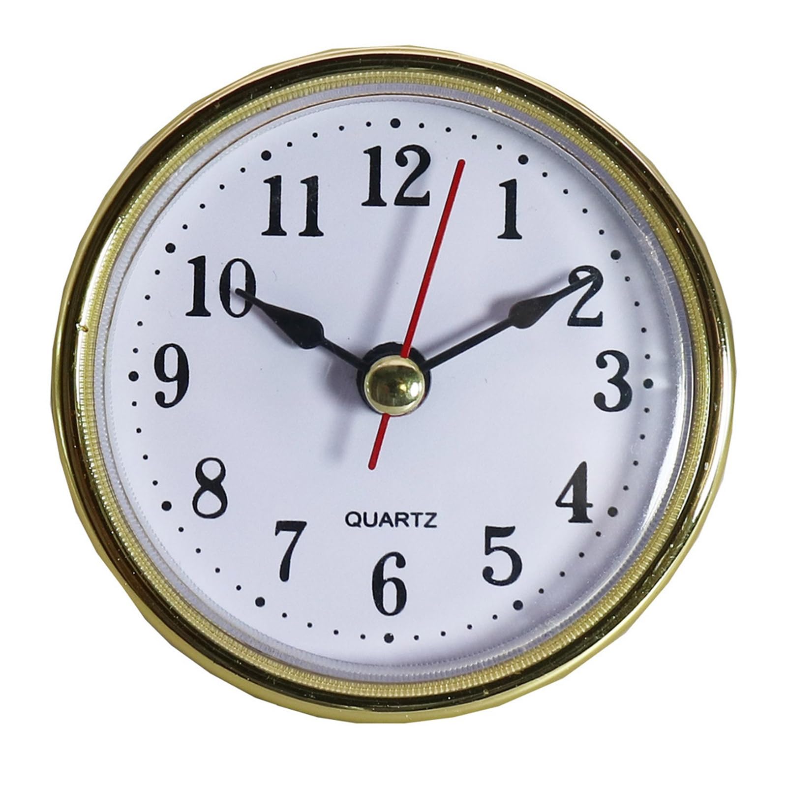 Elegant 65mm Clock Head Insert with Fashionable and Easy to Read Roman Numerals for Clock Enthusiasts and Collectors Round Clock Head