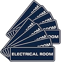 Vista 48 de All Quality Letrero eléctrico estándar para habitación, rojo, pequeño (paquete de 5)