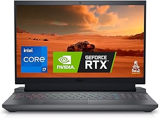 Dell G15 5530 G-Series Gaming Laptop - 15.6-inch FHD 165Hz 3ms (1920x1080) Display, Intel Core i7-13650HX, 16GB DDR5 RAM, 1TB SSD, NVIDIA GeForce RTX 4060 8GB GDDR6, Windows 11 Home, Onsite Service