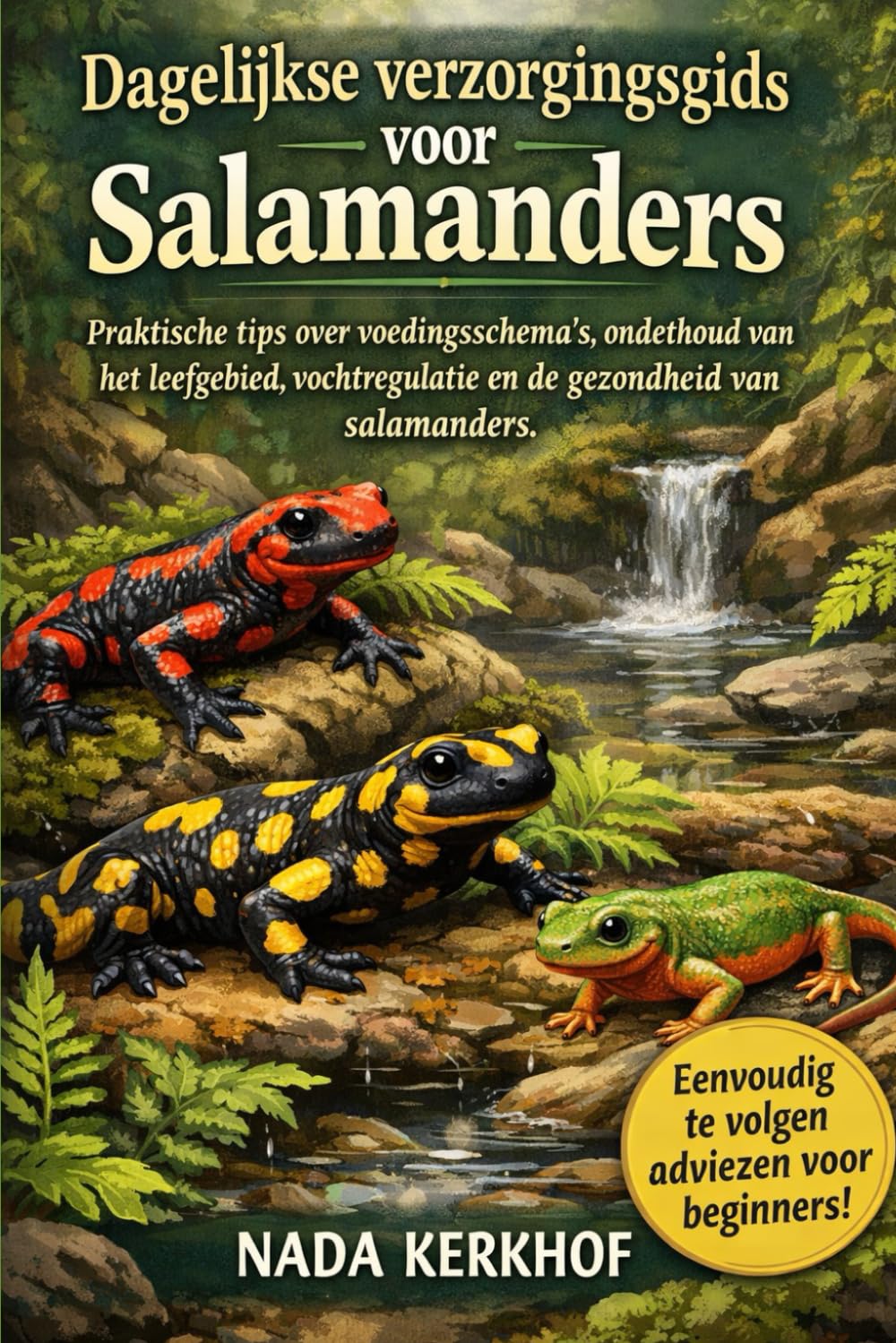 Dagelijkse verzorgingsgids voor salamanders: Praktische tips over voedingsschema's, onderhoud van het leefgebied, vochtregulatie en de gezondheid van salamanders
