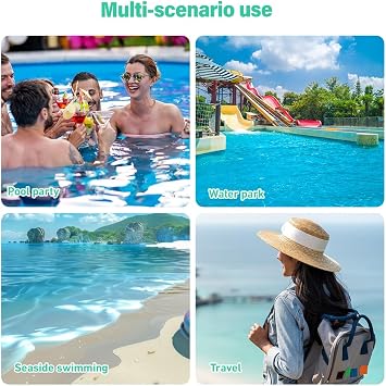 3 Pack Inflatable Pool Floats Hammock,Inflatable Pool Lounger,Pools Float Water Hammocks with Manual Air Pump,4-in-1 Water Hammock InflatableFloating Chair Bed Raft Recliner Float for Adult Kid