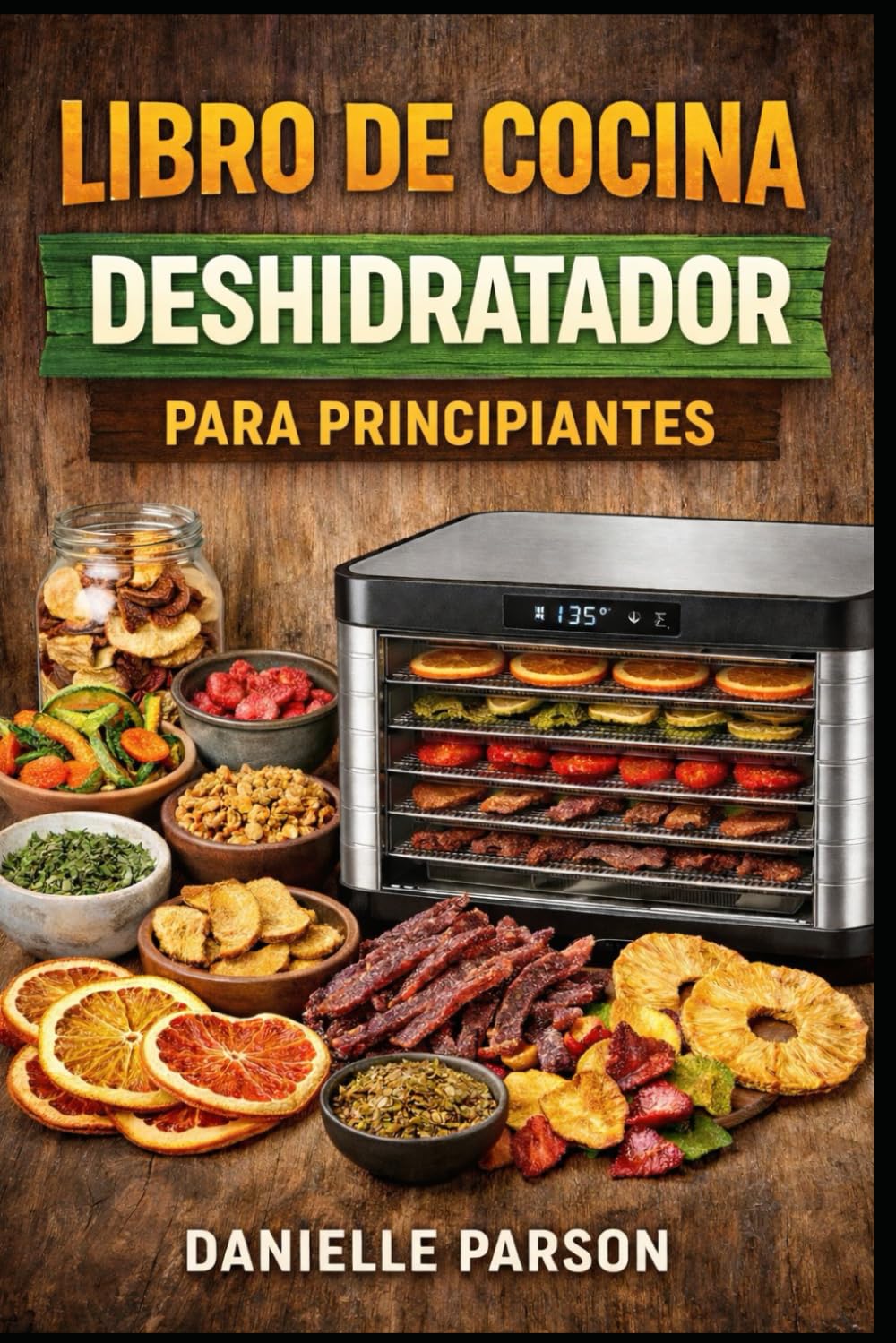 LIBRO DE COCINA DESHIDRATADOR PARA PRINCIPIANTES: Guía completa para principiantes sobre la deshidratación de alimentos con recetas fáciles