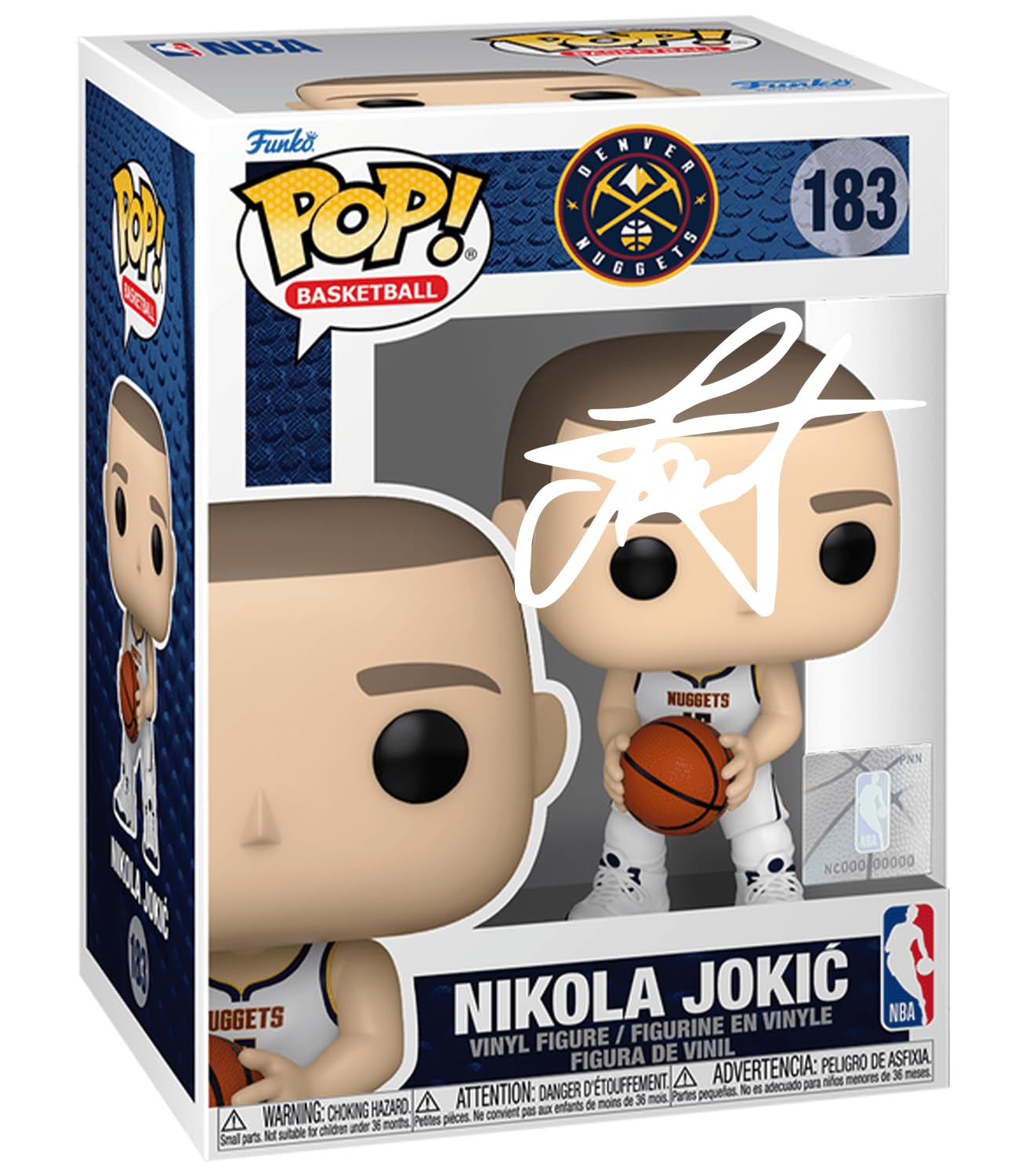 【未開封】Funko POP! NBA プレーオフ2回戦セット Nikola Jokic #183 Facsimile Signed Reprint Laser Autographed Funko