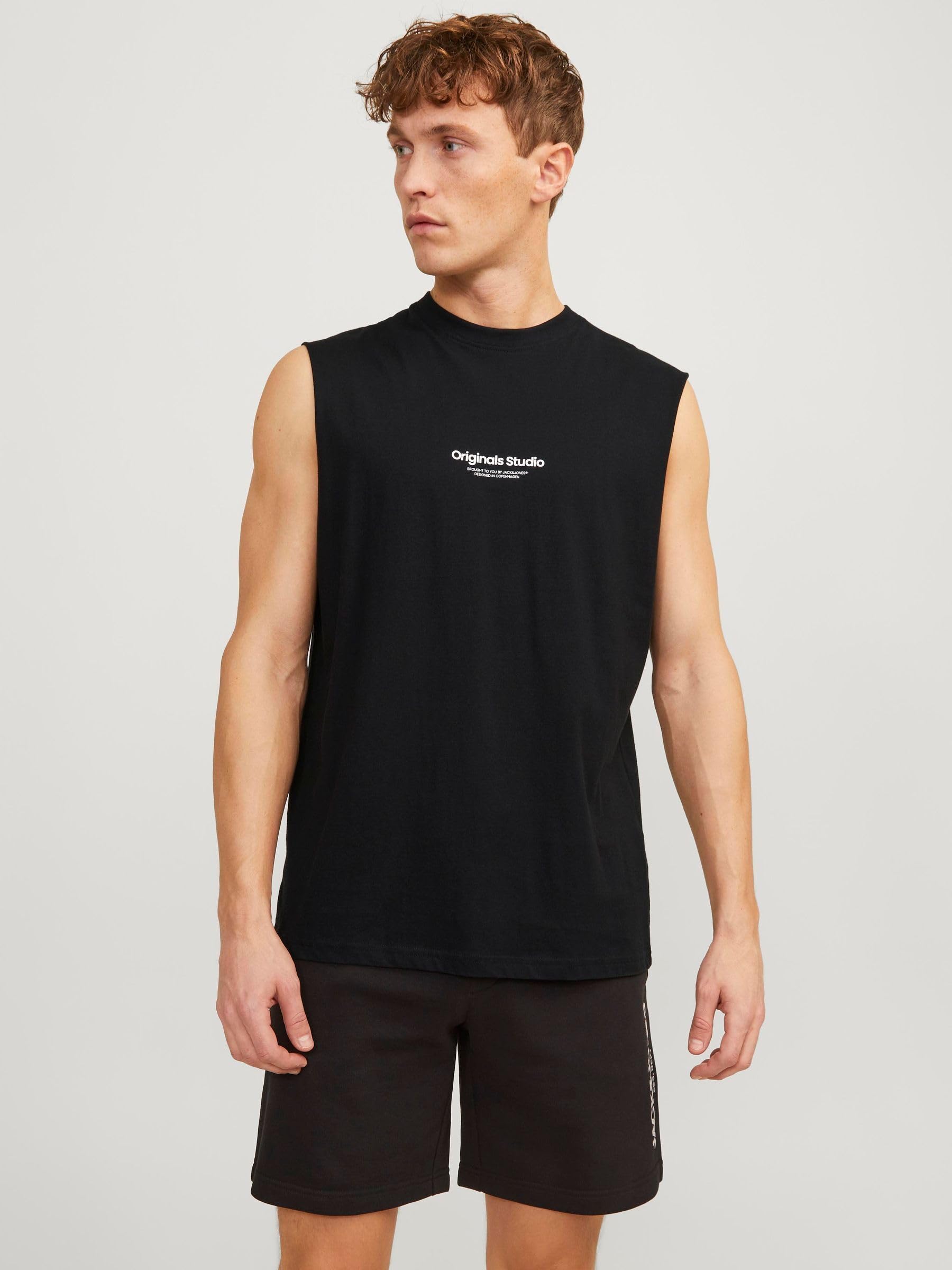 JACK & JONES Tank Top Mężczyźni Jorvesterbro Koszulka Bez Rękawów Sn