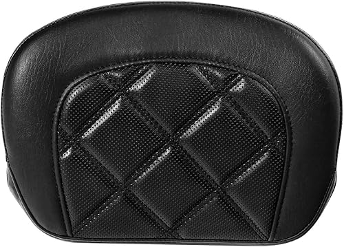 Miniatura 35 de TCT-MOTORPARTS Driver Rider - Almohadilla de respaldo para Harley Touring Road King Street Road Electra Glide Ultra 2009-2023, costuras negras