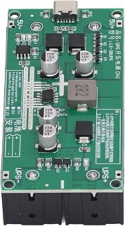15W 3A High Power UPS Battery Boost Charging Module, 18650 Lithium Battery Step Up Charger Board with UPS Power Supply for Dual Power Switching (12V)