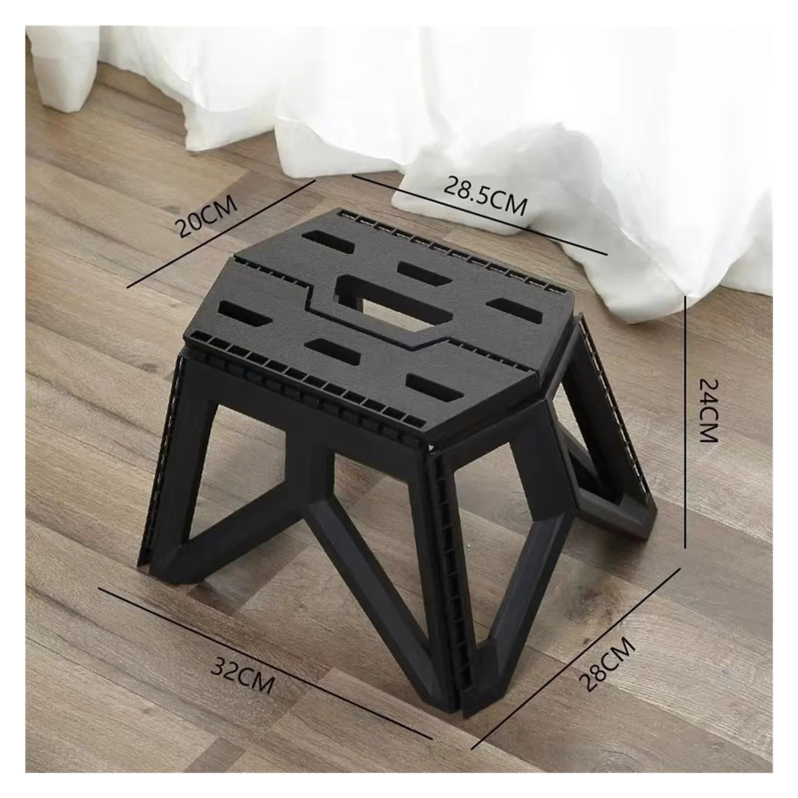 Générique 1 Petit Tabouret d'extérieur Pliable et Portable, résistant à la Charge, idéal for pêche, Plage ou Le Camping